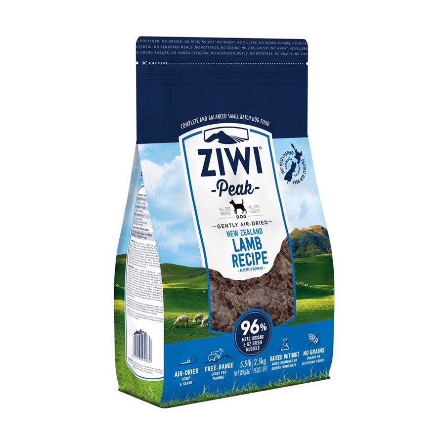 ZiwiPeak Dog Lamb tørret kød med lam, 2.5 kg thumbnail