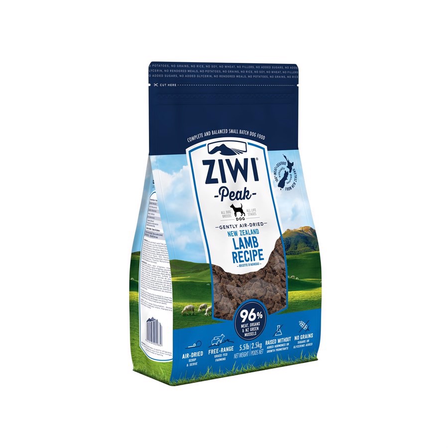 ZiwiPeak Dog Lamb tørret kød med lam, 454g